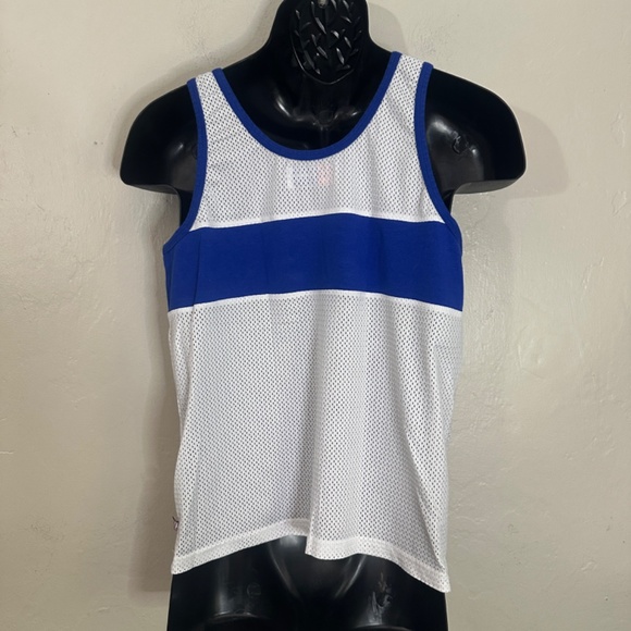 American Jock Mesh Tank Top Medium Gently worn 80% nylon / 20% lycra - Picture 3 of 4